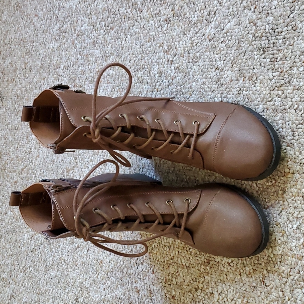 Brown boots
